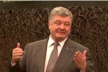 О Порошенко говорят только в русском контексте