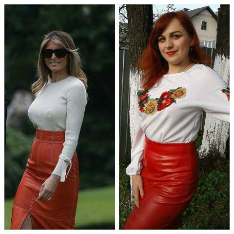 Савченко "утерла нос" Мелании Трамп. Савченко "утерла нос" Мелании Трамп.