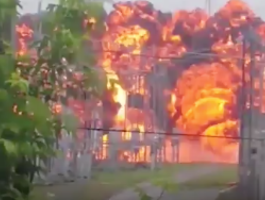 На электроподстанции в Томске произошёл мощный взрыв