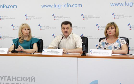 Брифинг о проведении вступительной кампании в ЛНУ им. Шевченко.