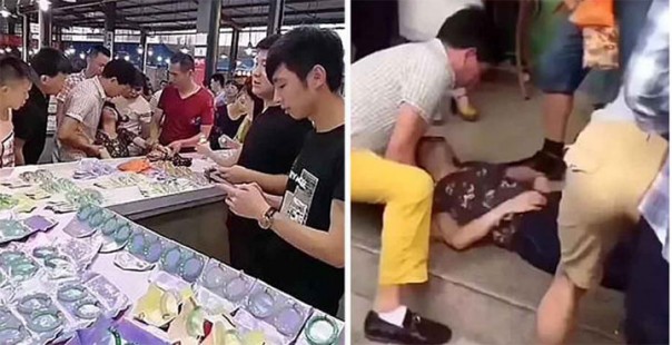 Туристка cлучайно cломала нефритовый браслет, примеряя его. Когда ей показали цену – она потеряла сознание! Туристка cлучайно cломала нефритовый браслет, примеряя его. Когда ей показали цену – она потеряла сознание!