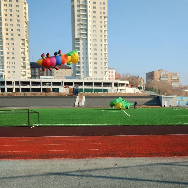 Самое красивое футбольное поле в России