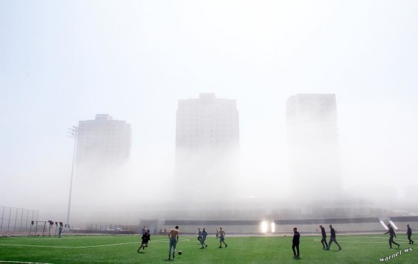 Самое красивое футбольное поле в России