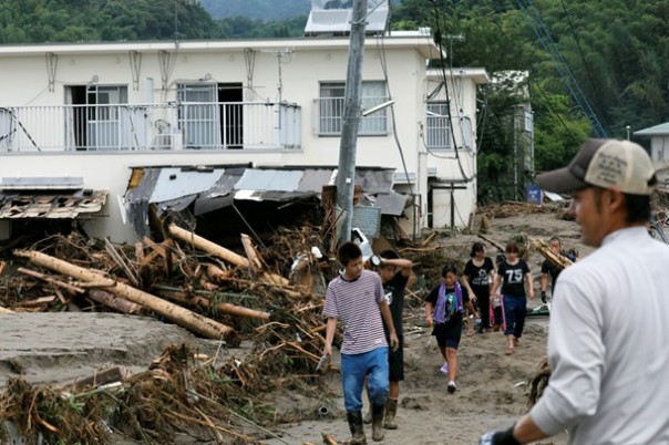 Наводнение в Китае: в зоне бедствия 12 млн человек