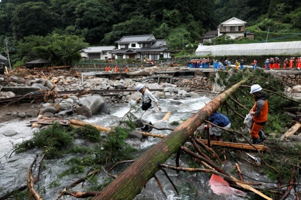 Наводнение в Китае: в зоне бедствия 12 млн человек