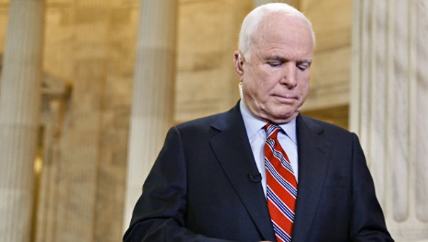 У американского сенатора Джона Маккейна диагностировали опухоль мозга