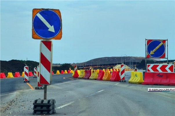 По новому участку трассы "Таврида" пустили первые автомобили