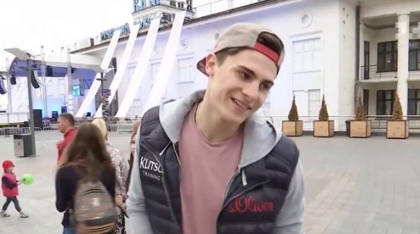 "No comments". Сын Кличко не говорит по-украински