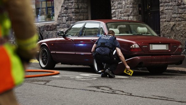 При наезде автомобиля на толпу в Хельсинки пострадали двое россиян