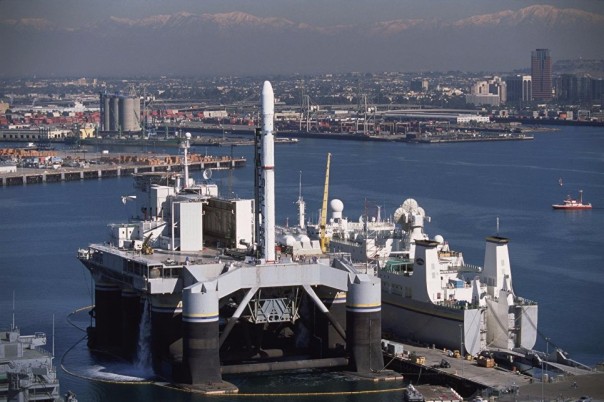 Плавучий космодром "Морской старт" модернизируют для пусков "Союза-5"