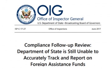 В Госдепе не могут понять, куда именно ушли более $30 миллиардов помощи другим государствам