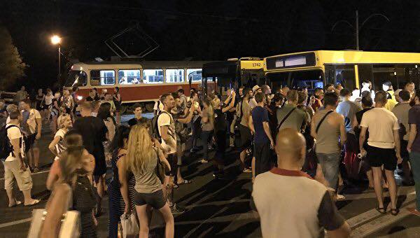 Агенты Путина перекрыли одну из главных трасс Киева 