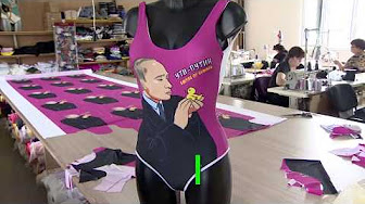 «Ути-Путин»: в России производят купальники с изображением президента