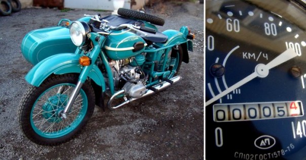 Дедушкин клад: мотоцикл «Урал» 1981 года с пробегом 5 километров