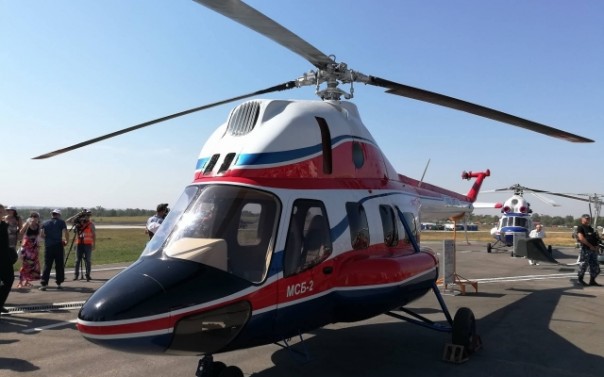 Украина представила свой первый вертолет «Надежда»