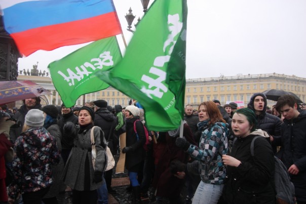 В чем связь между питерской оппозицией и днем независимости Украины?