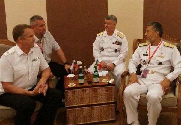 Адмиралы ВМФ Ирана и России обсудили проблемы безопасности на Каспии