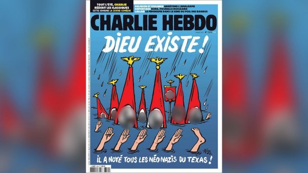 "Шарли эбдо" поглумился над жертвами наводнения в Техасе