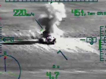 Ночная операция по захвату н.п. Эль-Кдер ВС САР при поддержке ВКС РФ