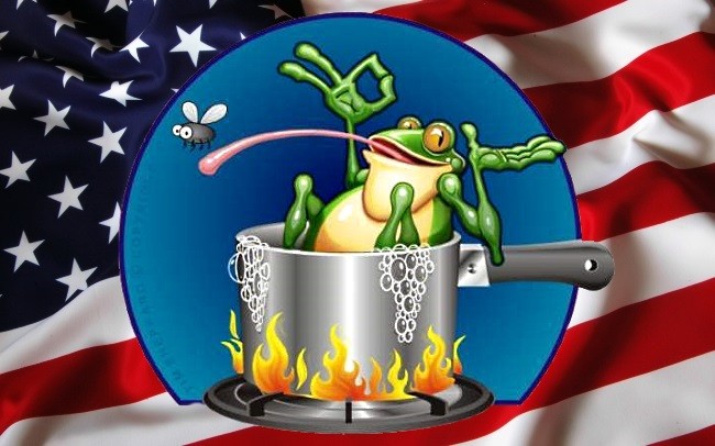 Лягушка должна свариться медленно