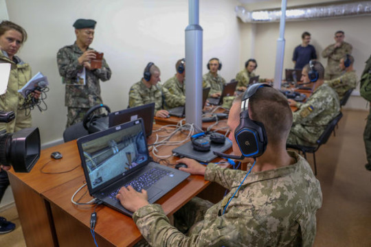 Во Львове открылся американский центр моделирования боевых действий