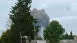 Из зоны взрывов склада боеприпасов под Винницей эвакуировано более 30 тысяч человек, есть жертвы (Видео)