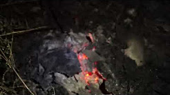 Посёлок Трудовские под обстрелом укрофашистов. В результате обстрела сгорели два жилых дома. 30.09.2017