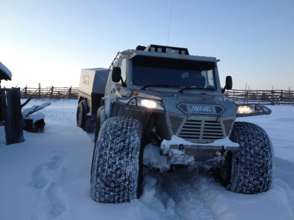 В России наладили серийный впуск уникальных вездеходов «Макар»