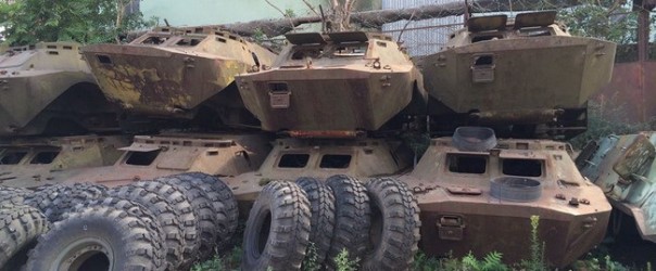 Украинская военная техника оказалось полным отстоем