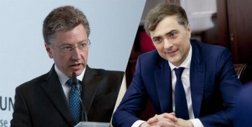 Сурков и Волкер обсудили в Белграде вопрос о перемирии в Донбассе
