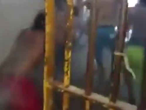 В Сеть утекло поражающее своей жесткостью видео этапирования бразильских заключенных