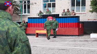 Годовщина создания отдельного комендантского полка и отдельной гвардейской артиллерийской бригады, отдельного отряда "Горловка" ВС ДНР