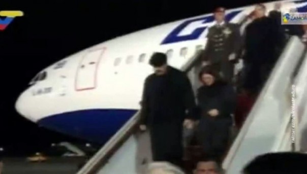 Президент Венесуэлы Николас Мадуро прибыл с визитом в Москву