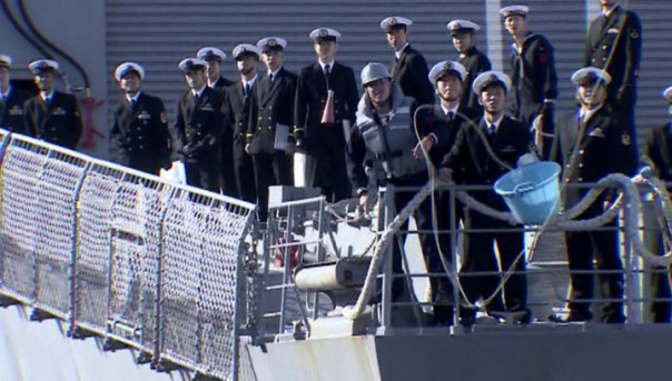 Два корабля японского флота прибыли с дружеским визитом во Владивосток