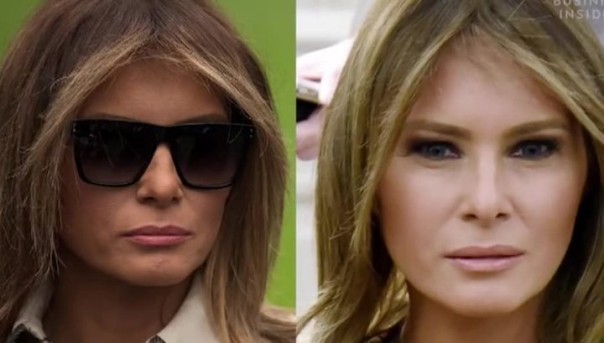 Новая теория заговора: Трампа подозревают в подмене жены