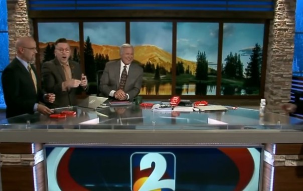 Ведущую стошнило в эфире из-за очень острых чипсов