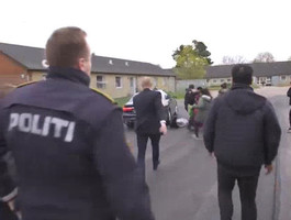 В Дании министр по иммиграции проехалась по мигрантам на авто — видео