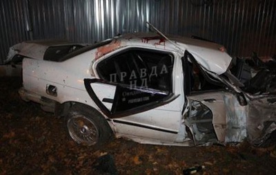 В Одесской области на BMW убился ап дерево хрюмберг из АТЫ (Видео)