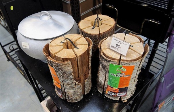 Дрова по 289 рублей за штуку