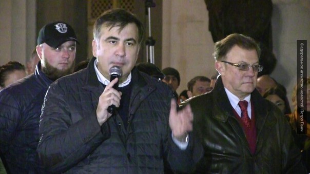 Сотни сторонников Саакашвили пришли на митинг к зданию Верховной Рады | Михомайдан - LIVE