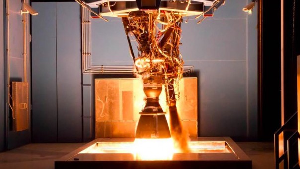 Двигатель SpaceX взорвался на испытаниях