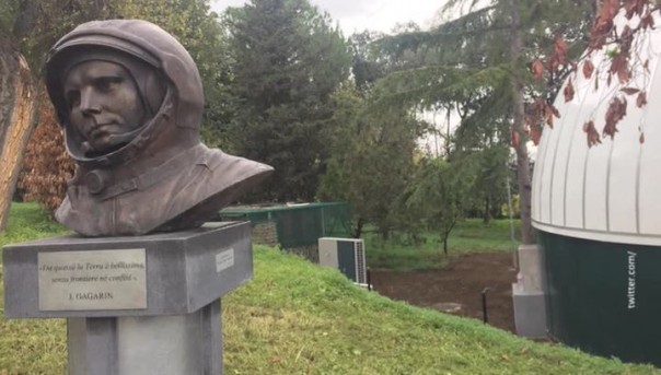 В Неаполе открыли планетарий имени Юрия Гагарина
