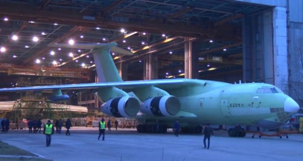 Первые кадры: свет увидел новый самолет-заправщик Ил-78М-90А