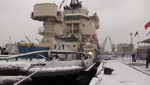 Ледокол нового поколения вошел с состав Северного флота
