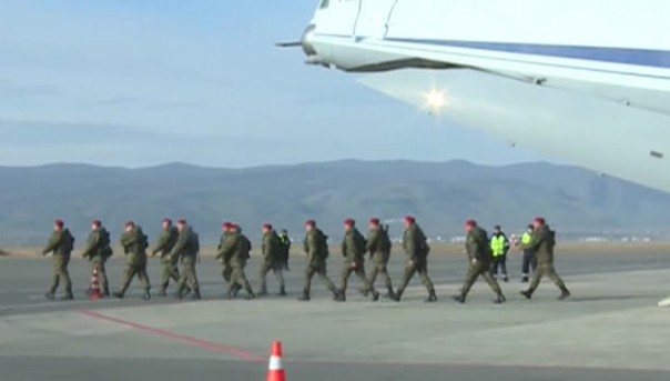 Первый военный борт из Сирии приземлился в России