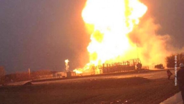 Взрыв на газовом хабе в Австрии: прерваны поставки в направлении Италии, Венгрии, Словении