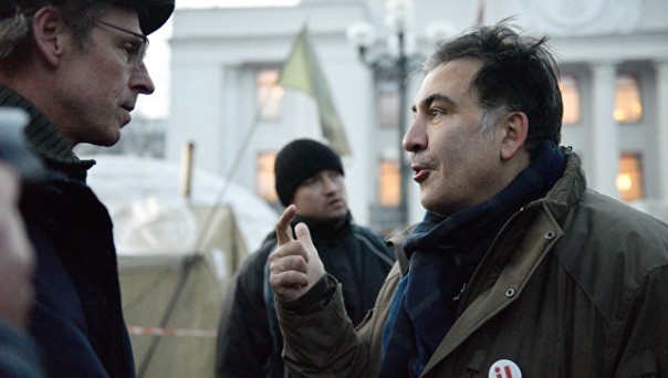 В Киеве начался марш сторонников Саакашвили за закон об импичменте