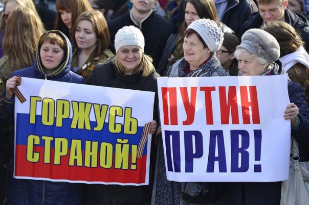 Великодержавные настроения в России достигли исторического максимума