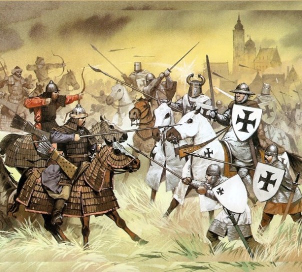 Кто кого: монгольские орды Батыя против европейских рыцарей