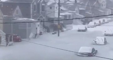 В соцсетях объяснили "оружием Путина" вмерзшие в лед машины в США